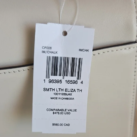 Coach Eliza Top Handle Bag. NWT!! - Picture 5 of 10